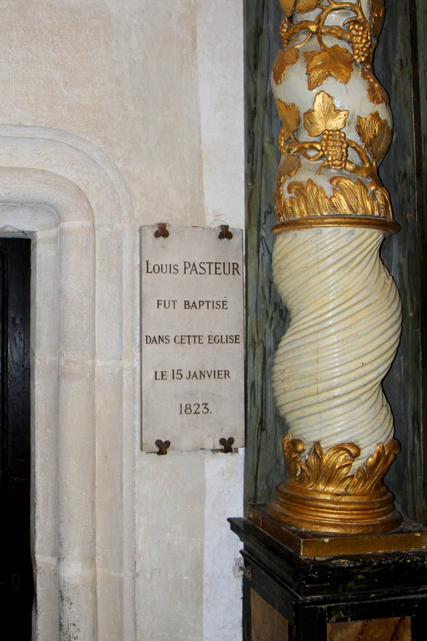 Louis Pasteur's baptismal font, Dole - 04.JPG